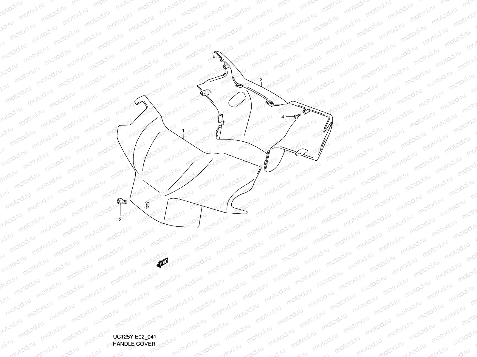 41 - HANDLE COVER