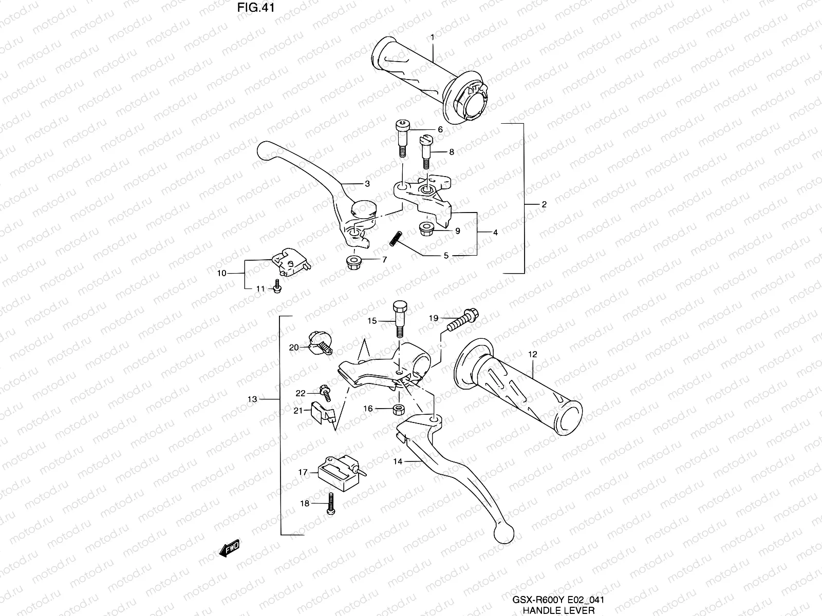 41 - HANDLE LEVER
