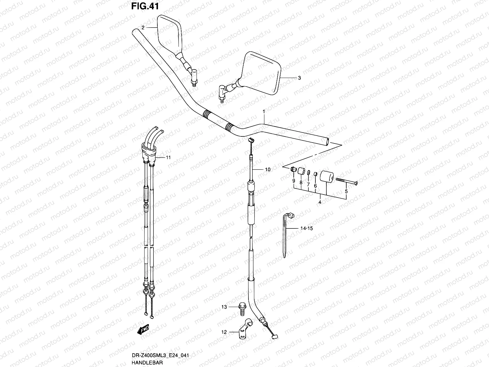 41 - HANDLEBAR
