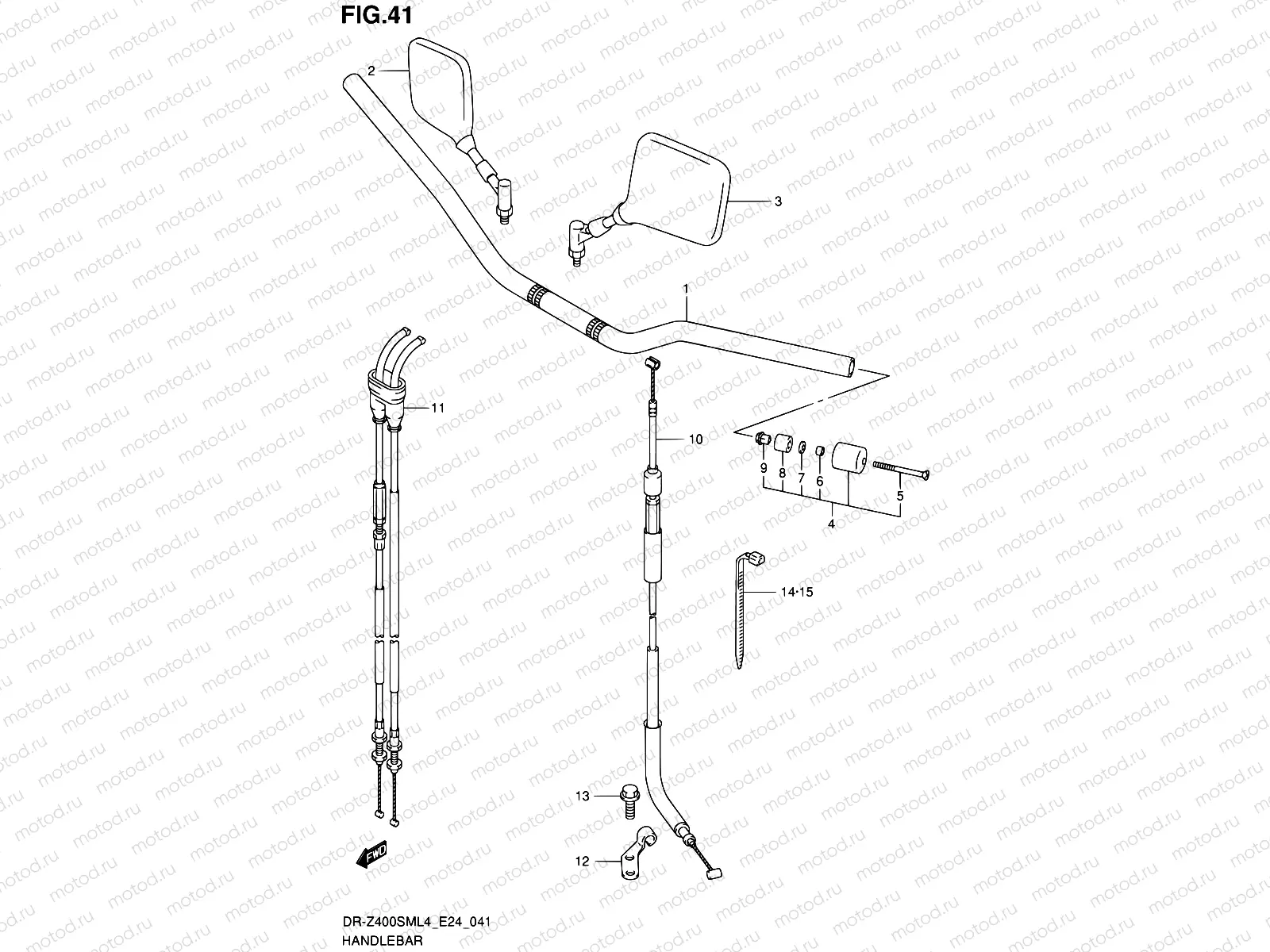 41 - HANDLEBAR
