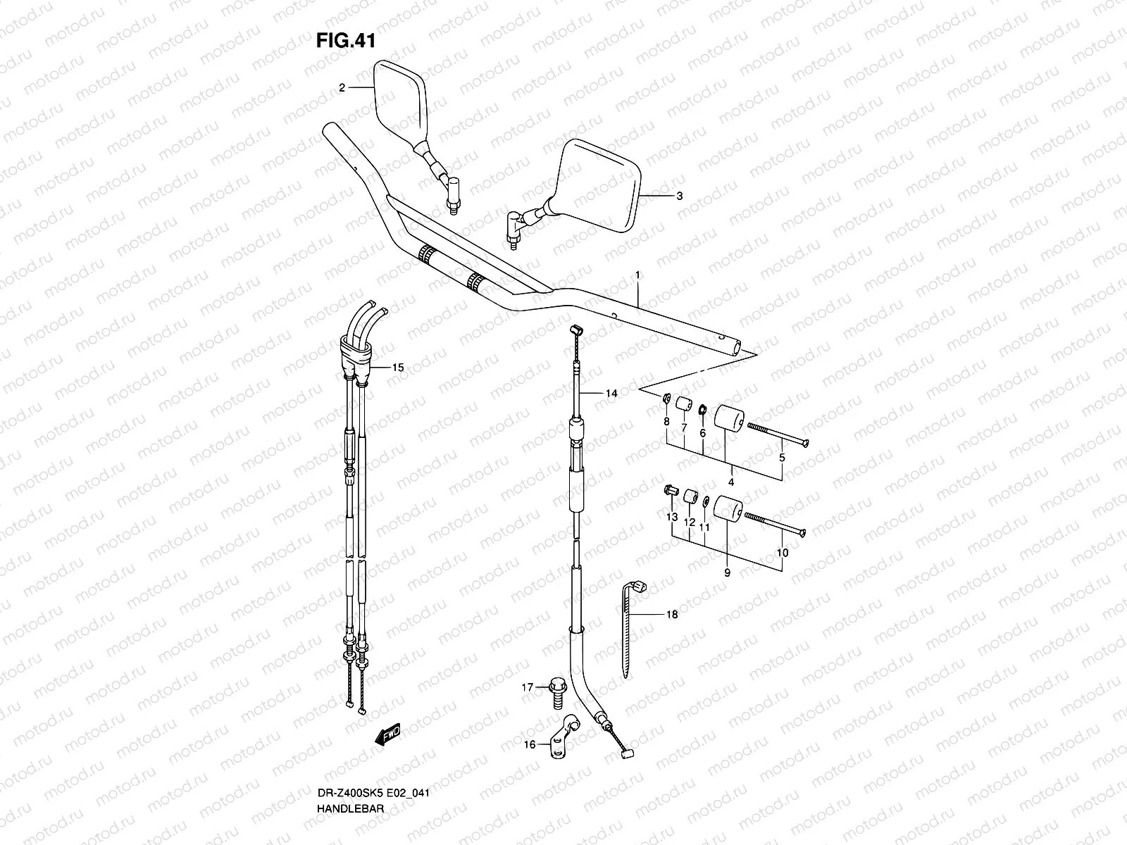 41 - HANDLEBAR