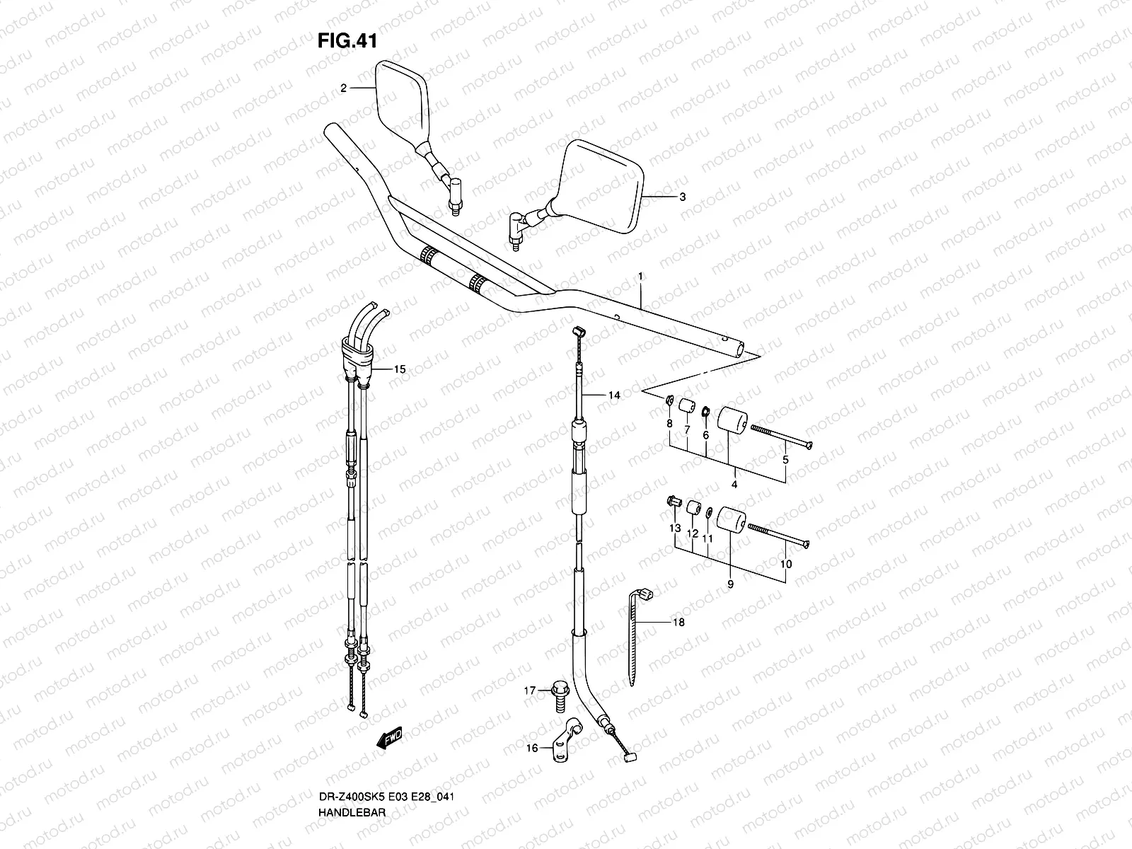 41 - HANDLEBAR