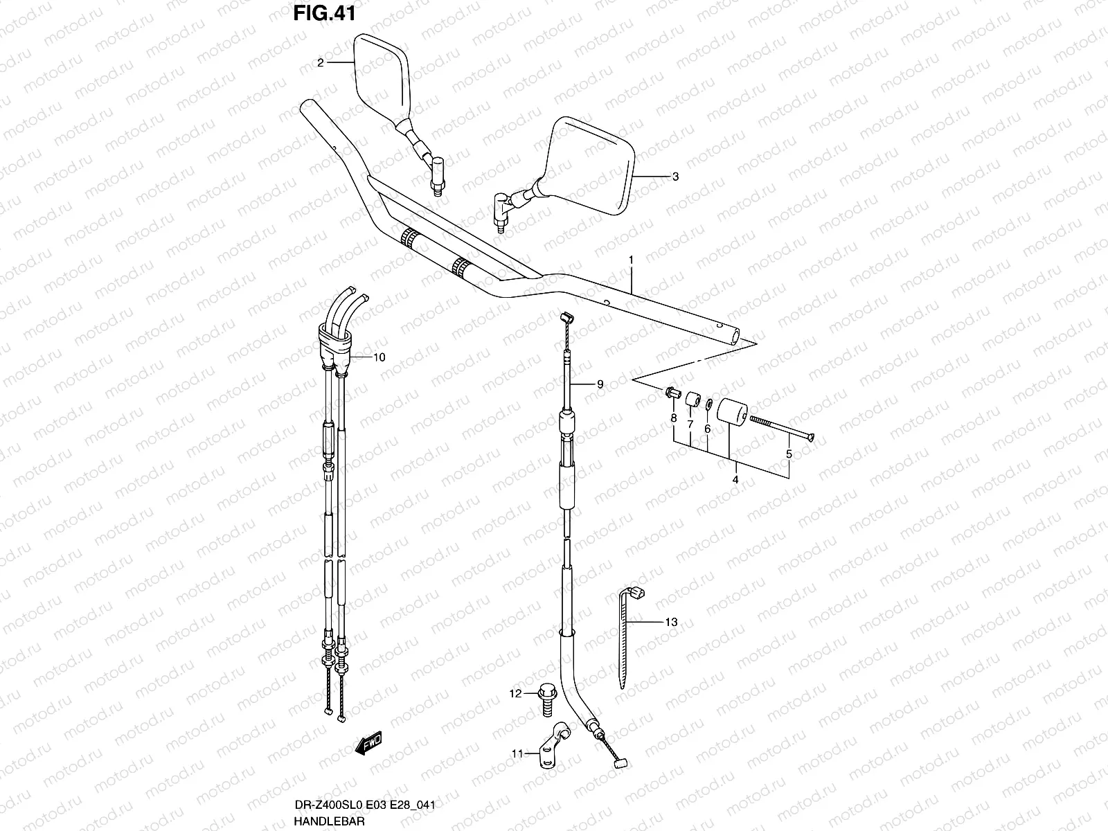 41 - HANDLEBAR