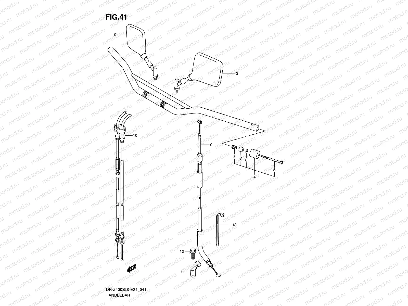 41 - HANDLEBAR