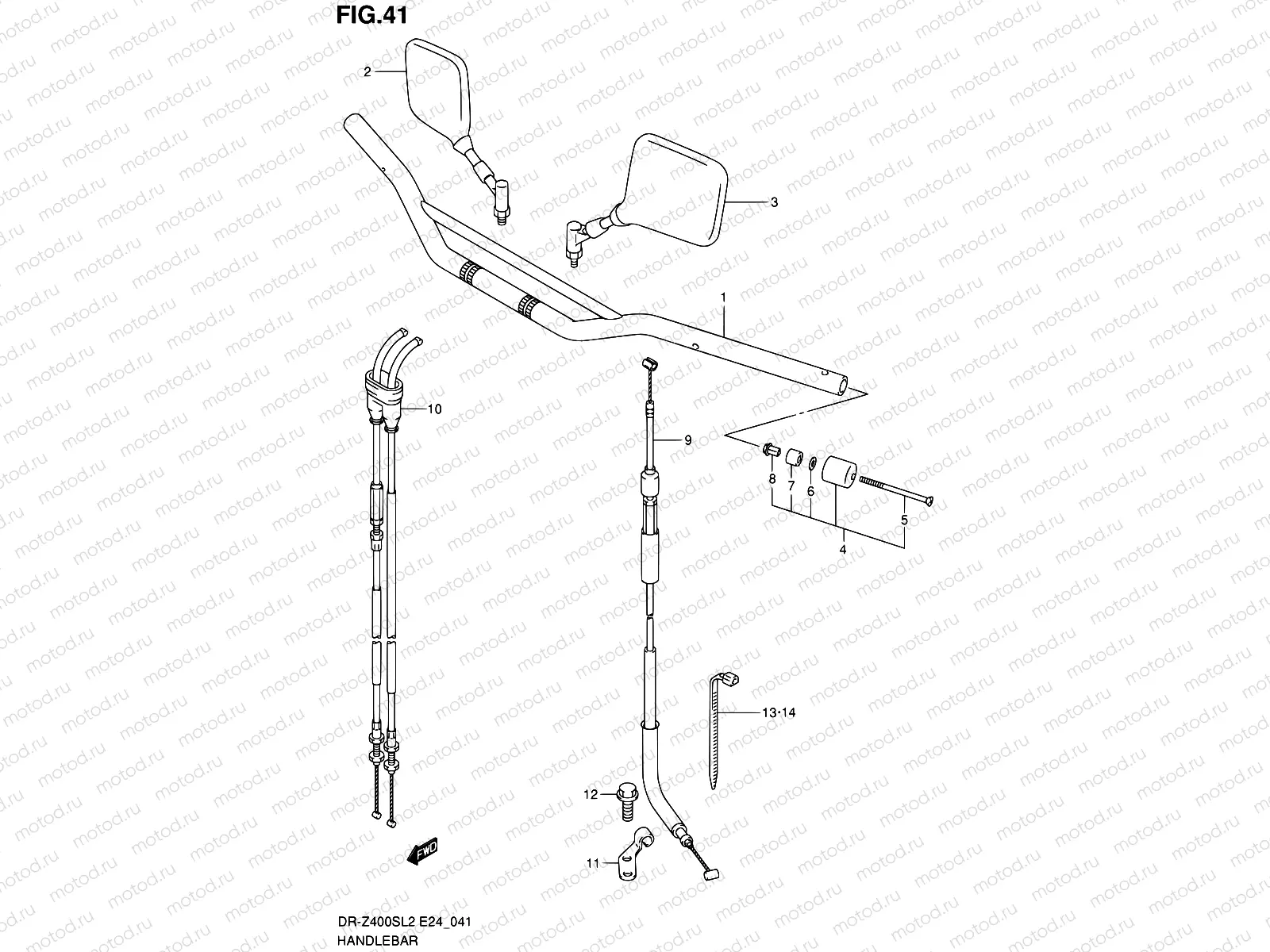 41 - HANDLEBAR