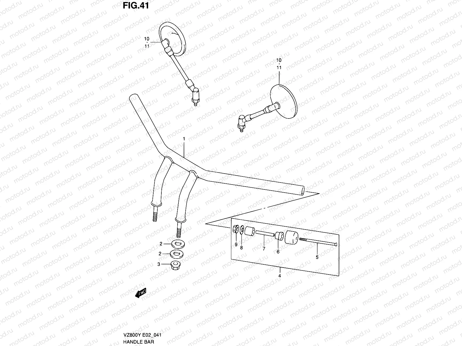 41 - HANDLEBAR