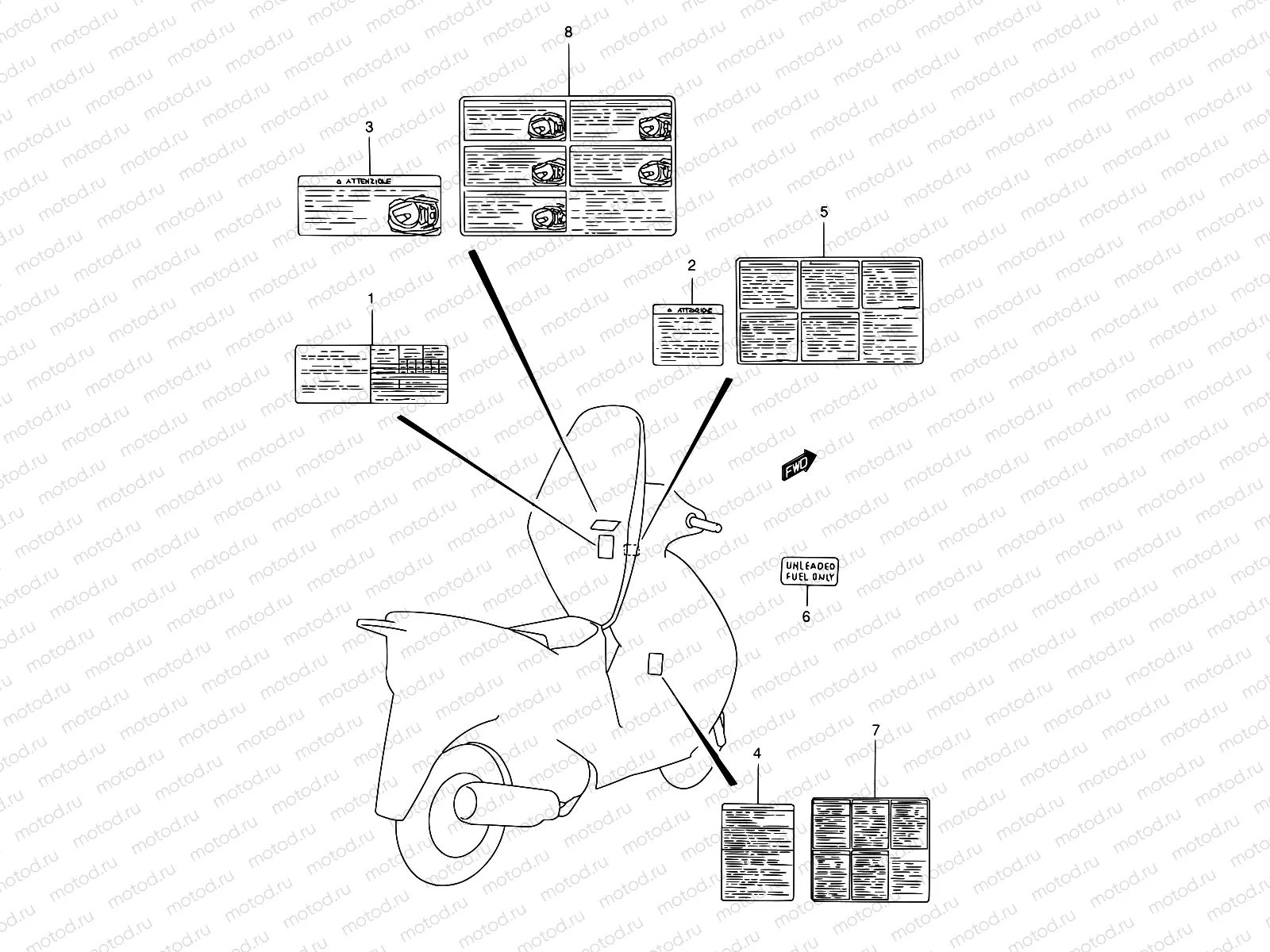 41 - LABEL (MODEL S/T/V)