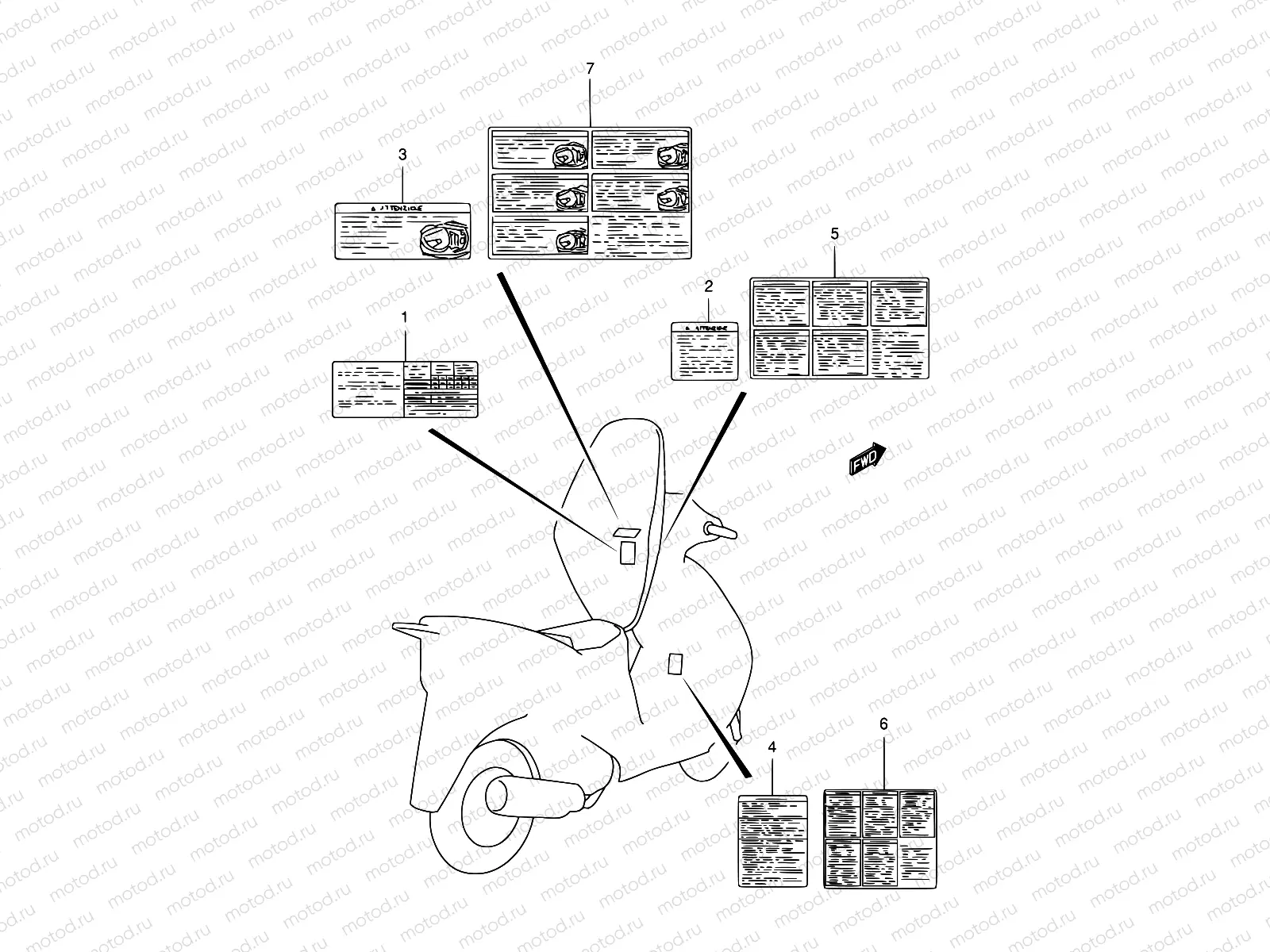 41 - LABEL (MODEL T/V)
