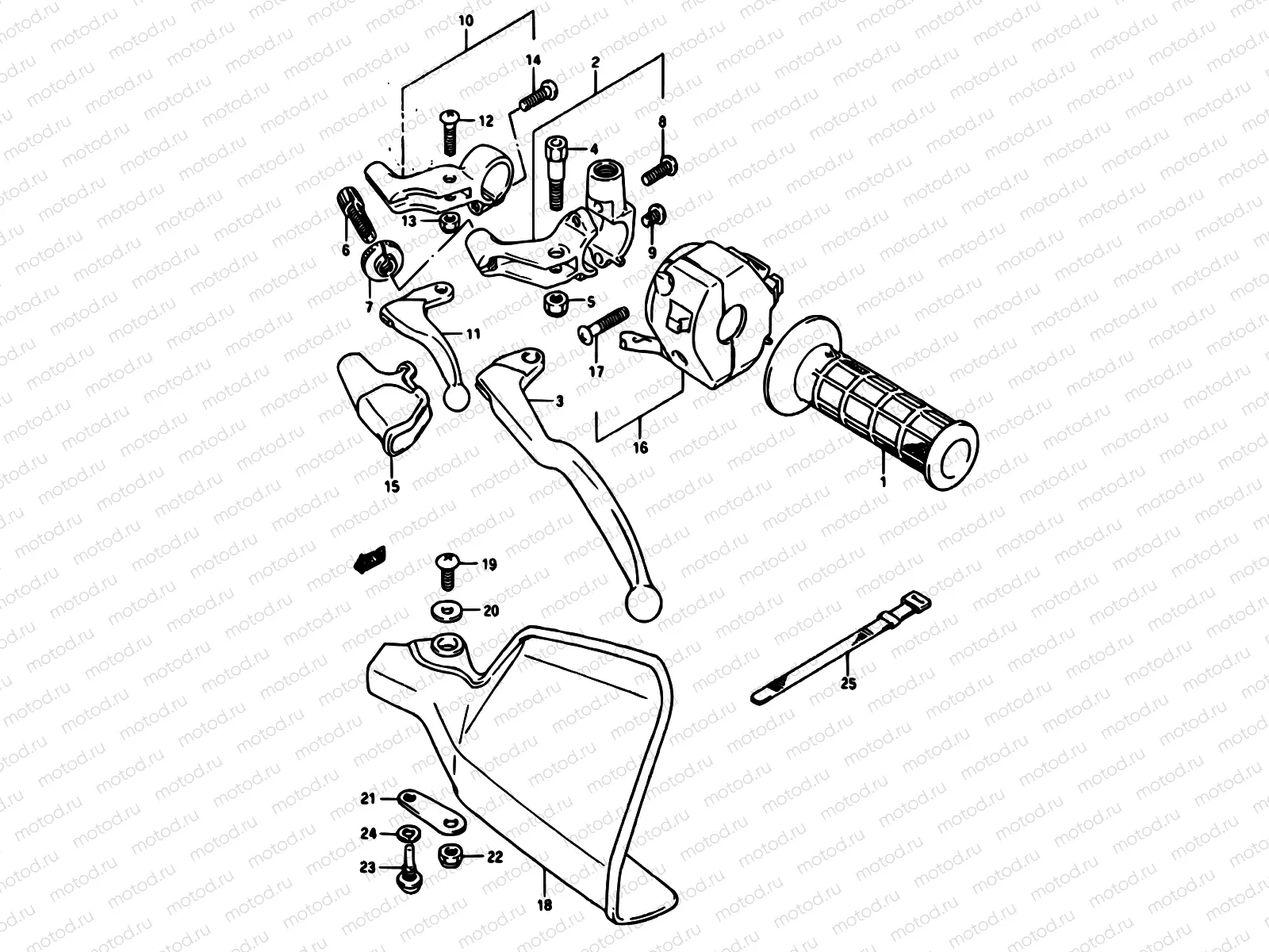 41 - LEFT HANDLE SWITCH