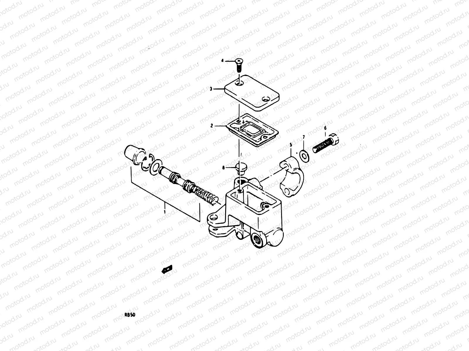 41 - MASTER CYLINDER
