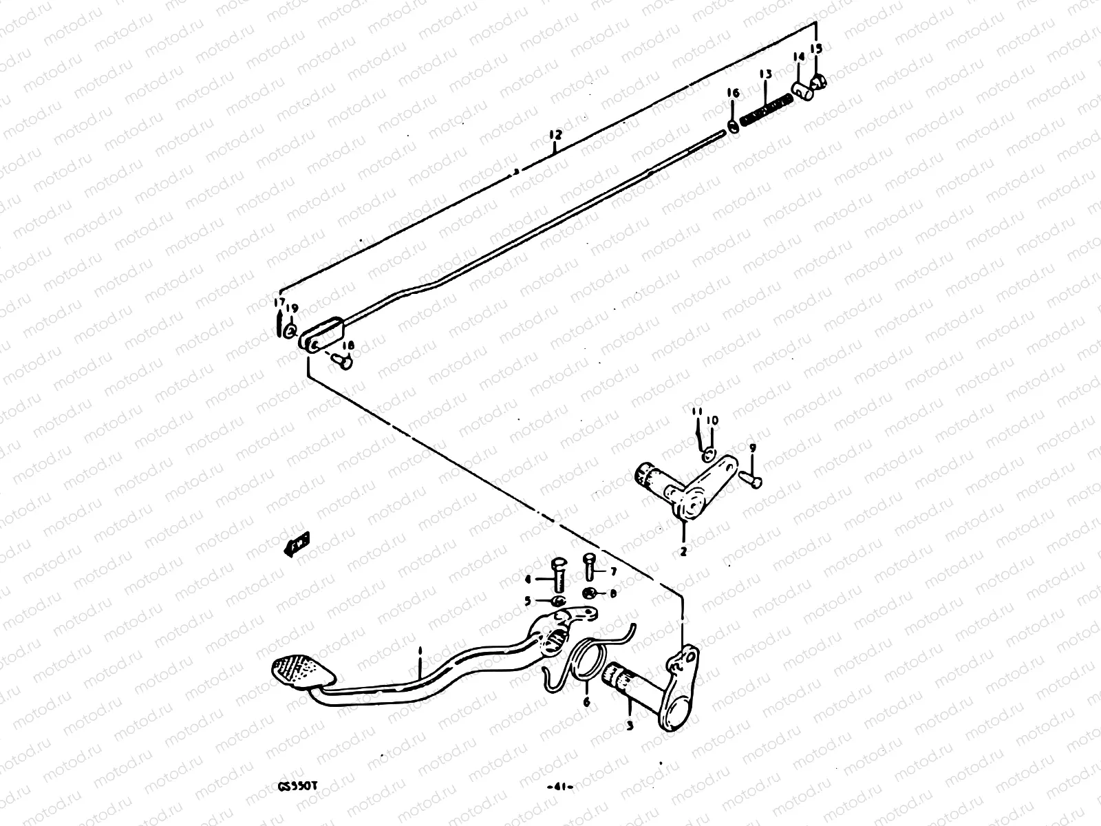 41 - REAR BRAKE