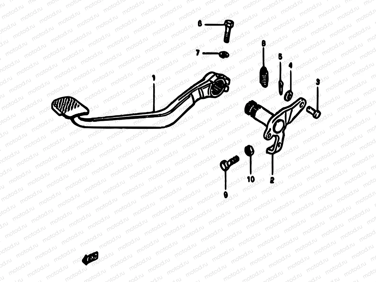 41 - REAR BRAKE