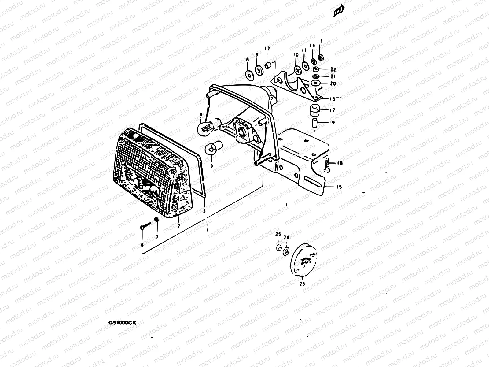 41 - REAR COMBINATION LAMP