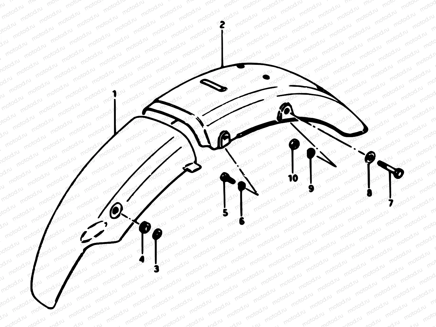 41 - REAR FENDER