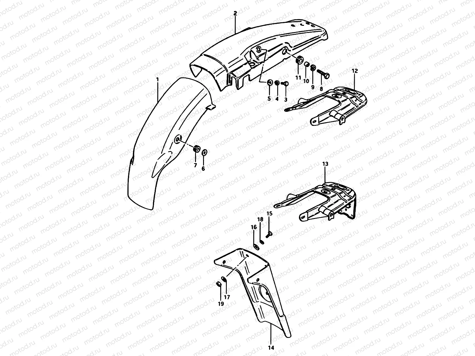 41 - REAR FENDER