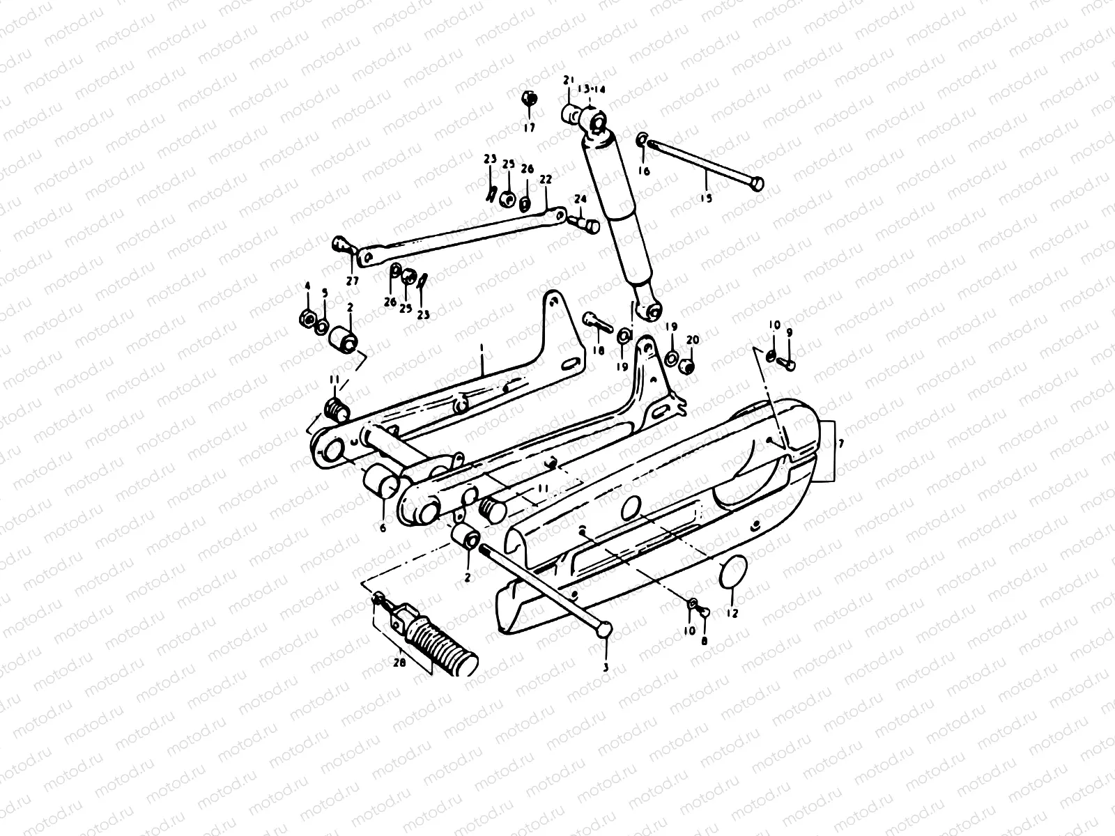 41 - REAR SWINGING ARM