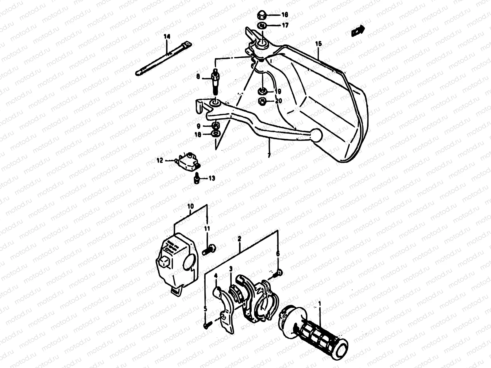 41 - RIGHT HANDLE SWITCH