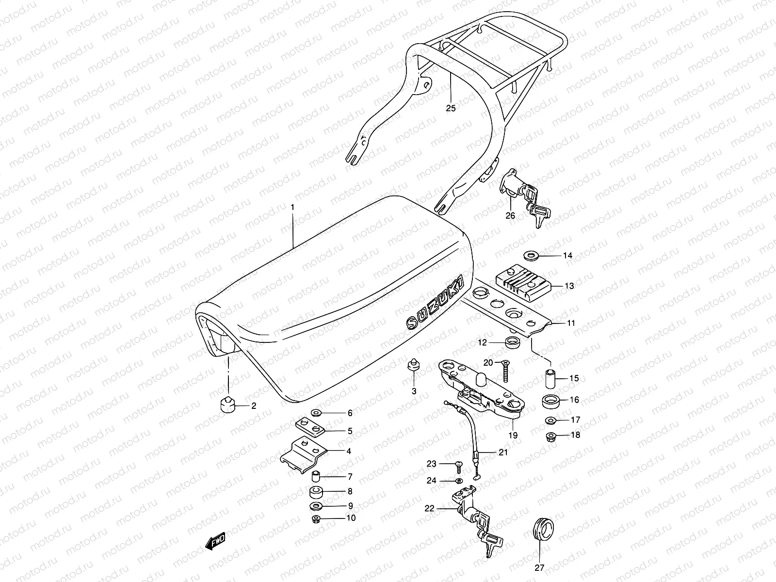 41 - SEAT (MODEL F/G/P/S)