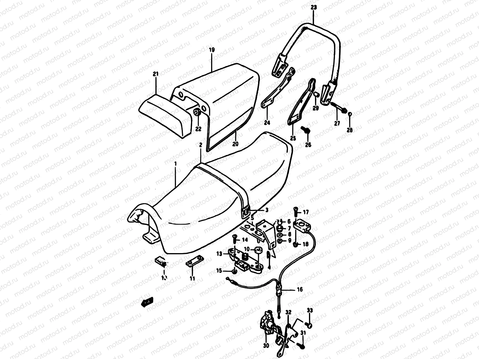 41 - SEAT (MODEL G)