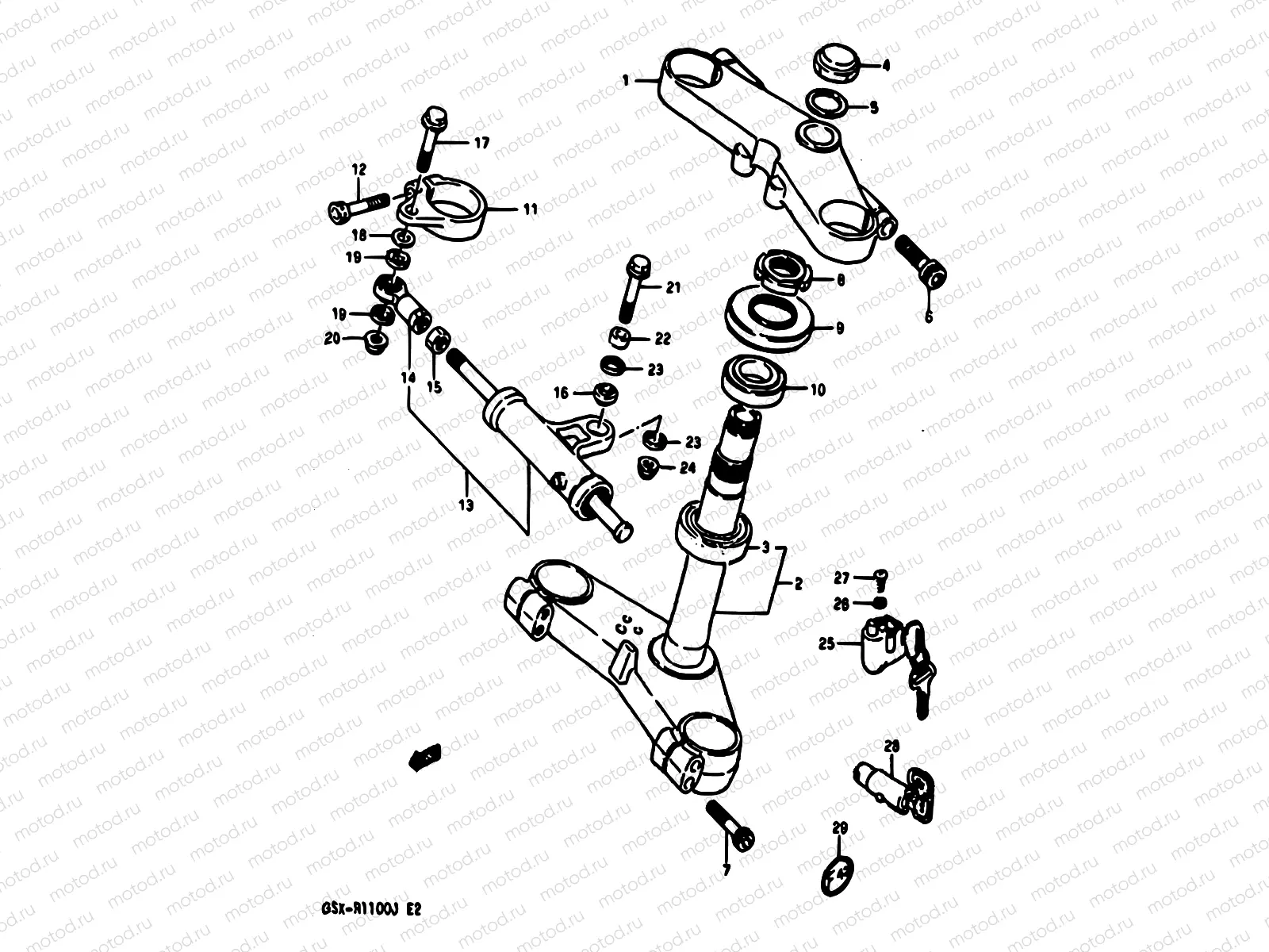 41 - STEERING STEM