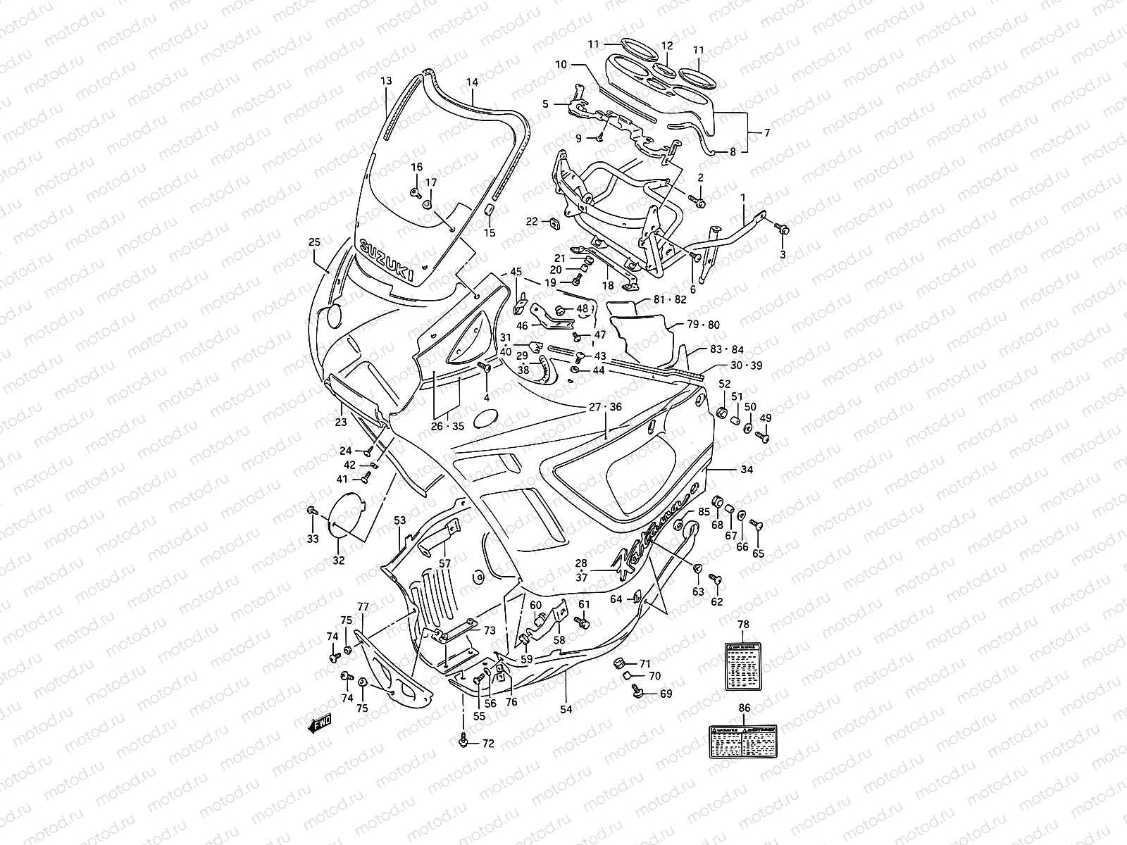 41A - COWLING (MODEL L)