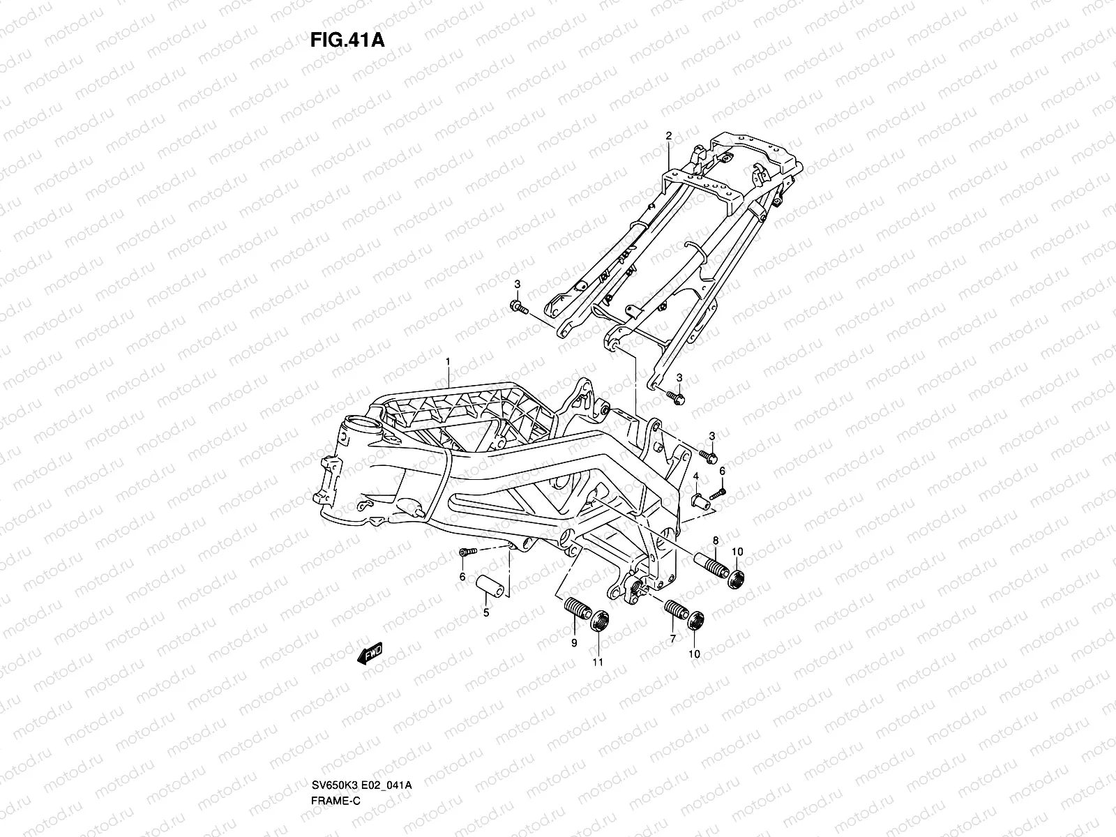 41A - FRAME (MODEL K7)