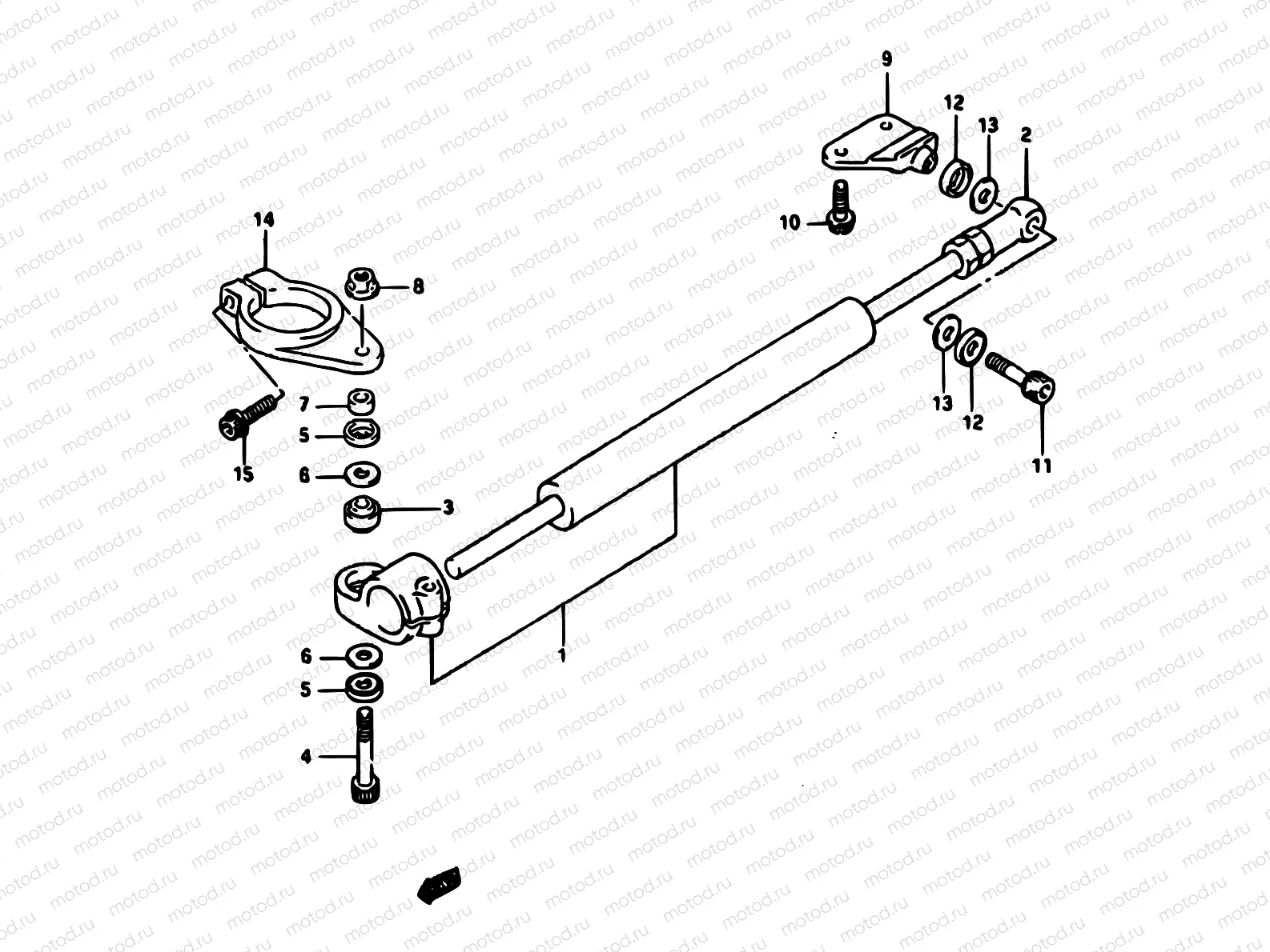 41B - STEERING DAMPER (MODEL L)