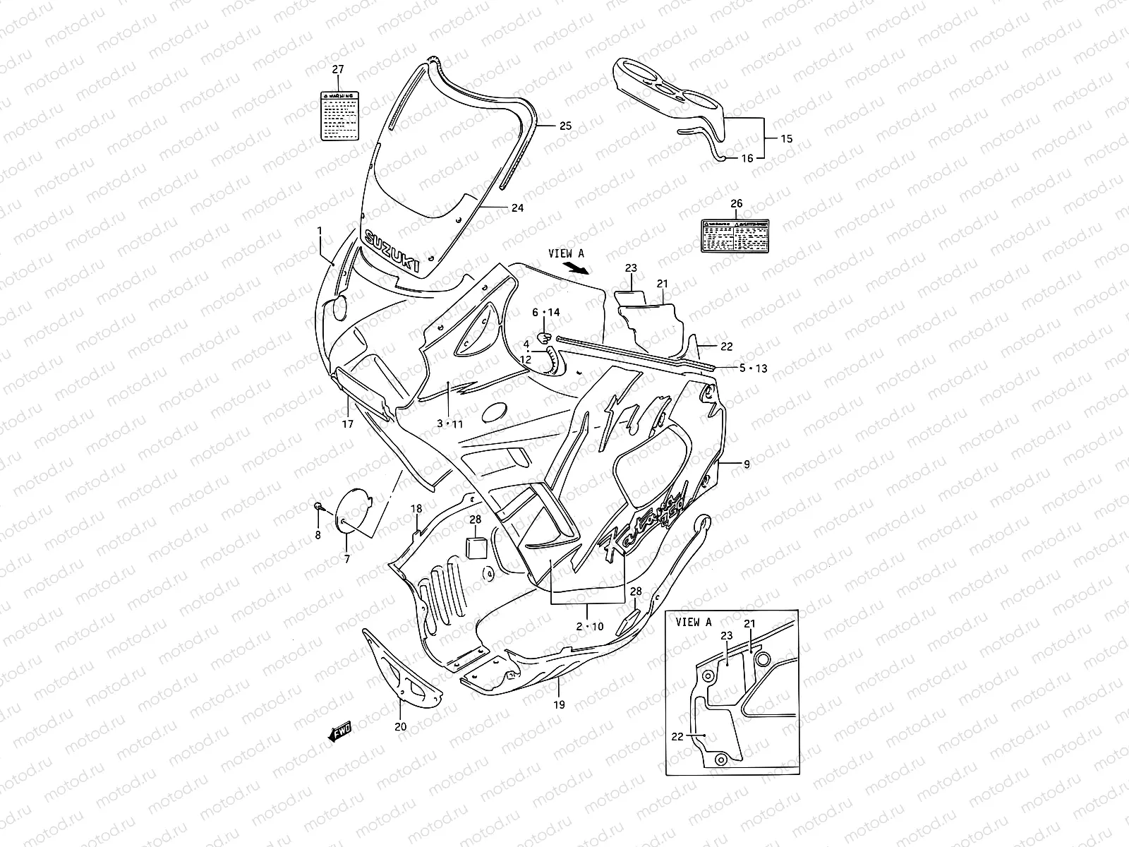 41C - COWLING BODY (MODEL N)