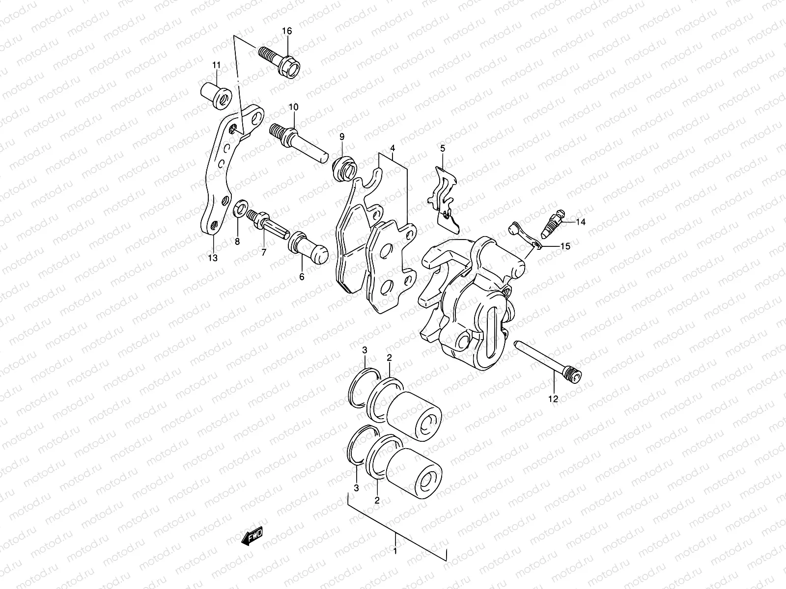 42 - FRONT CALIPER