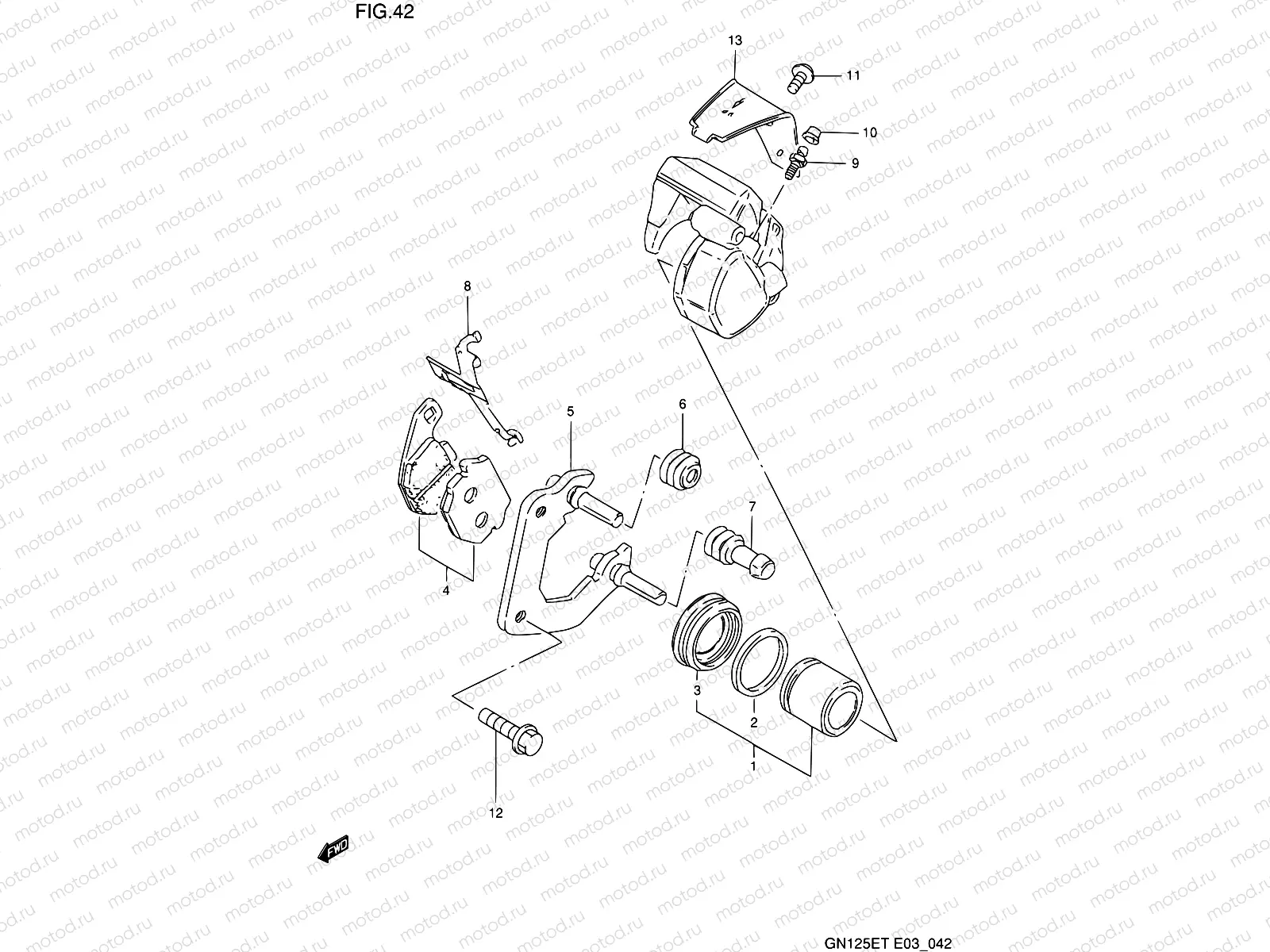 42 - FRONT CALIPER