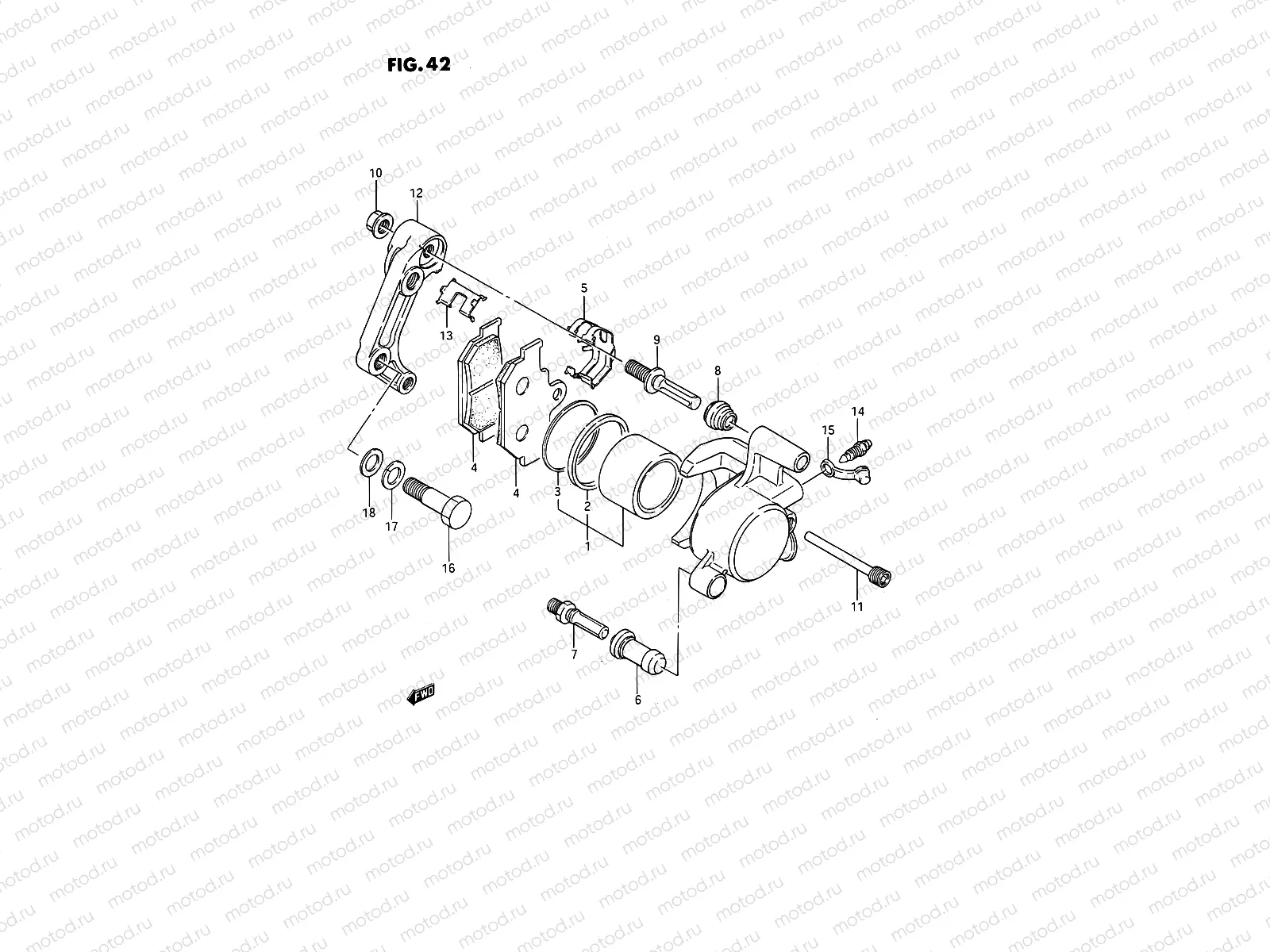 42 - FRONT CALIPER