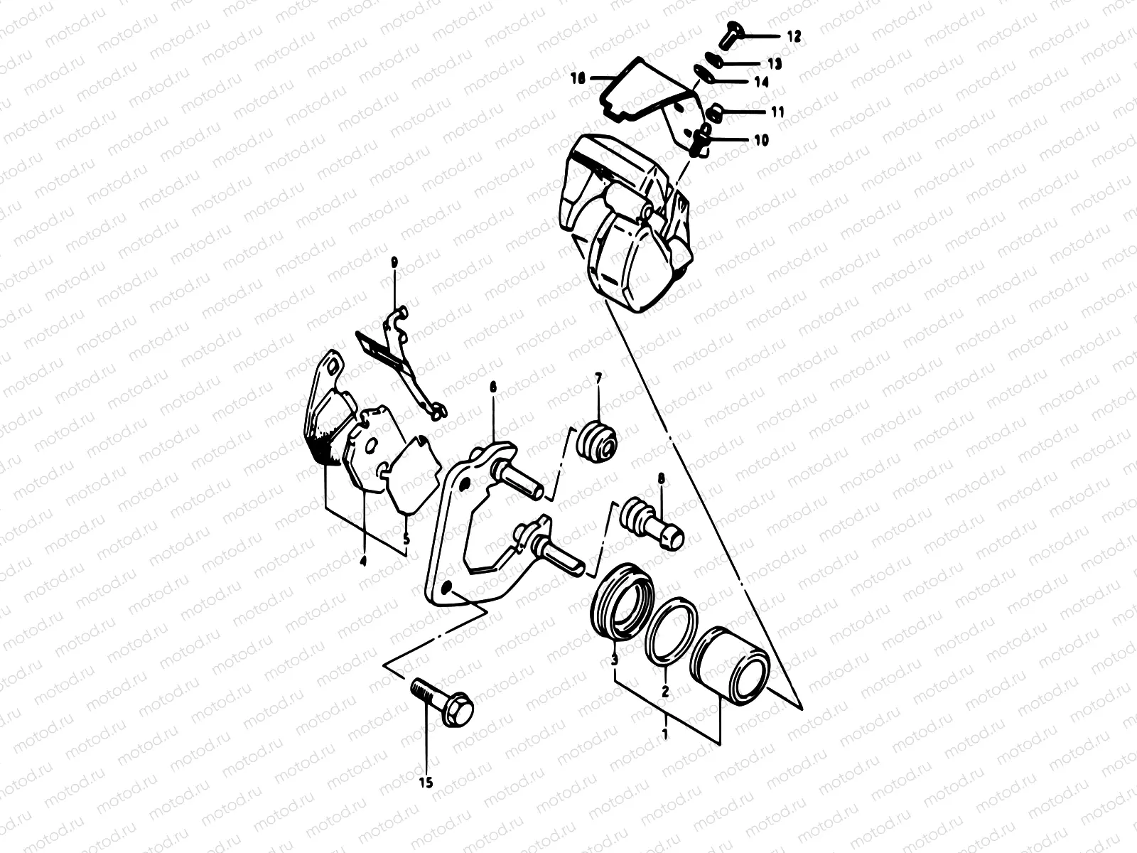 42 - FRONT CALIPERS (MODEL D)