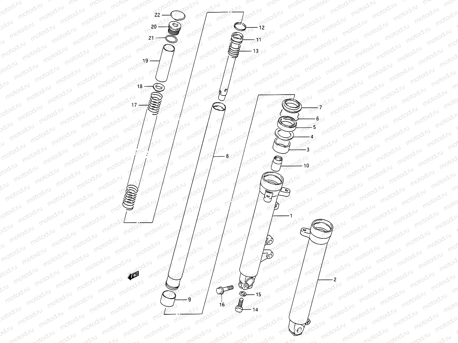 42 - FRONT DAMPER
