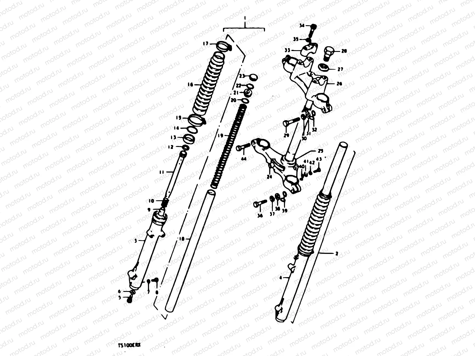 42 - FRONT FORK