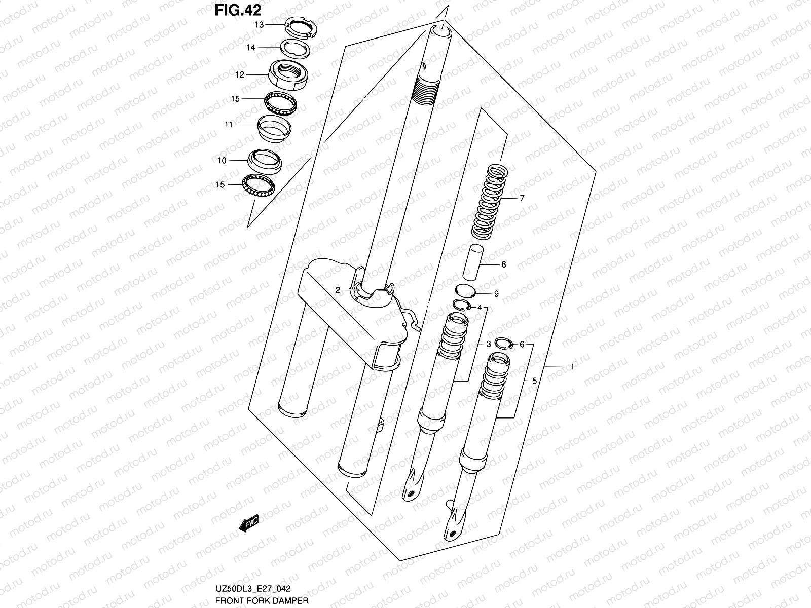 42 - FRONT FORK