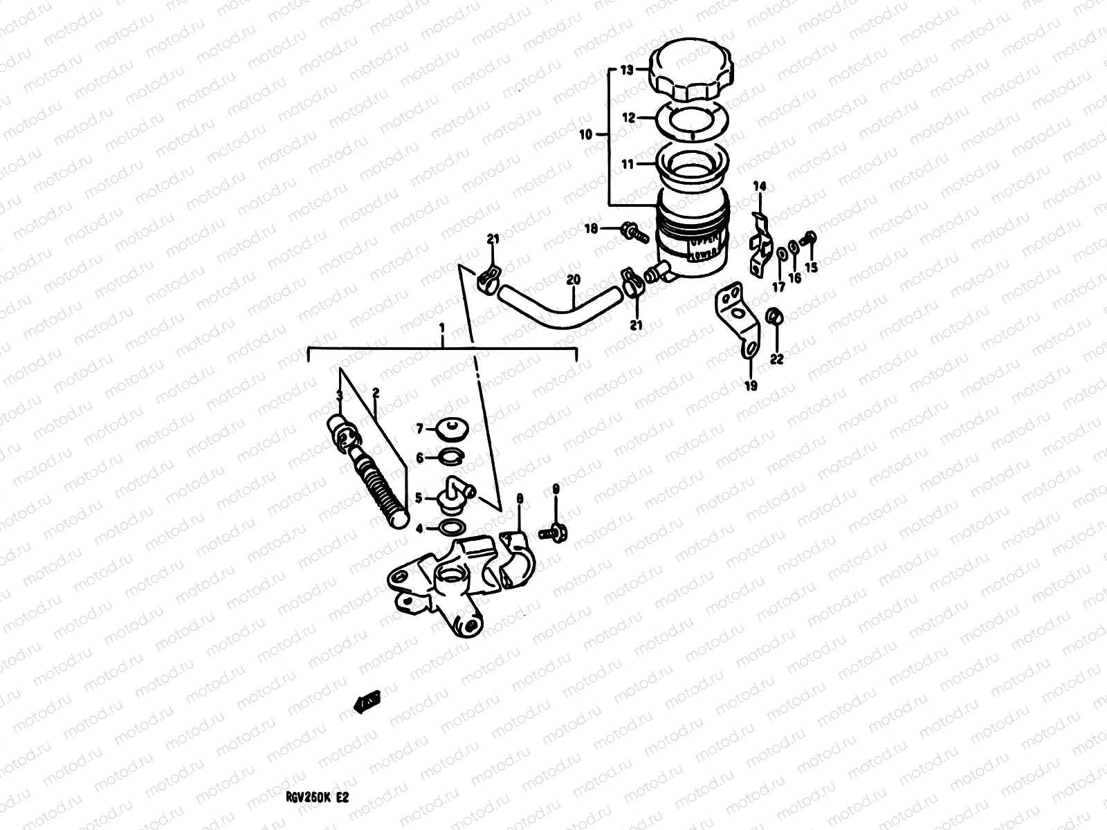 42 - FRONT MASTER CYLINDER
