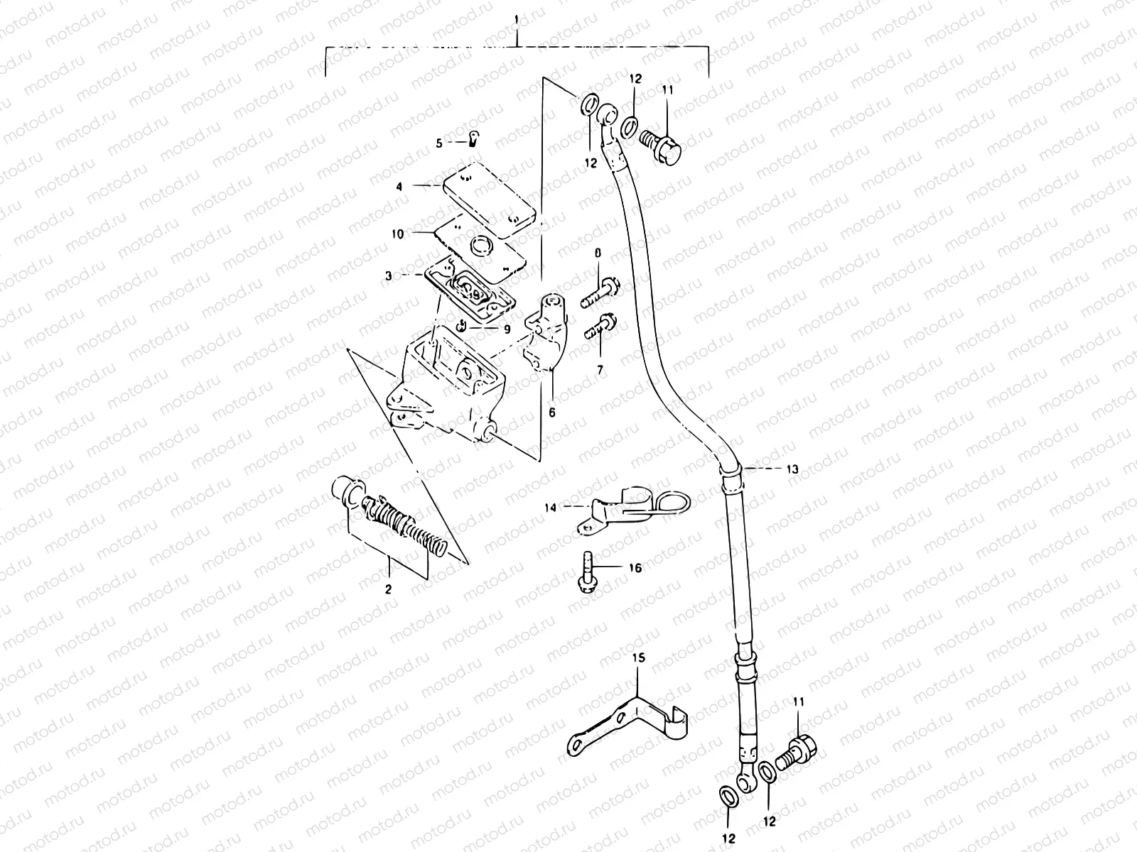 42 - FRONT MASTER CYLINDER