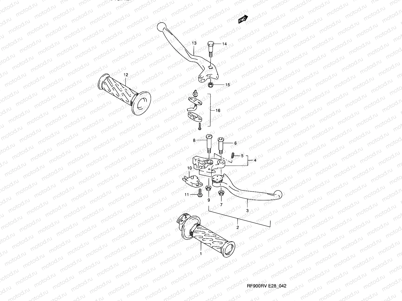 42 - HANDLE LEVER