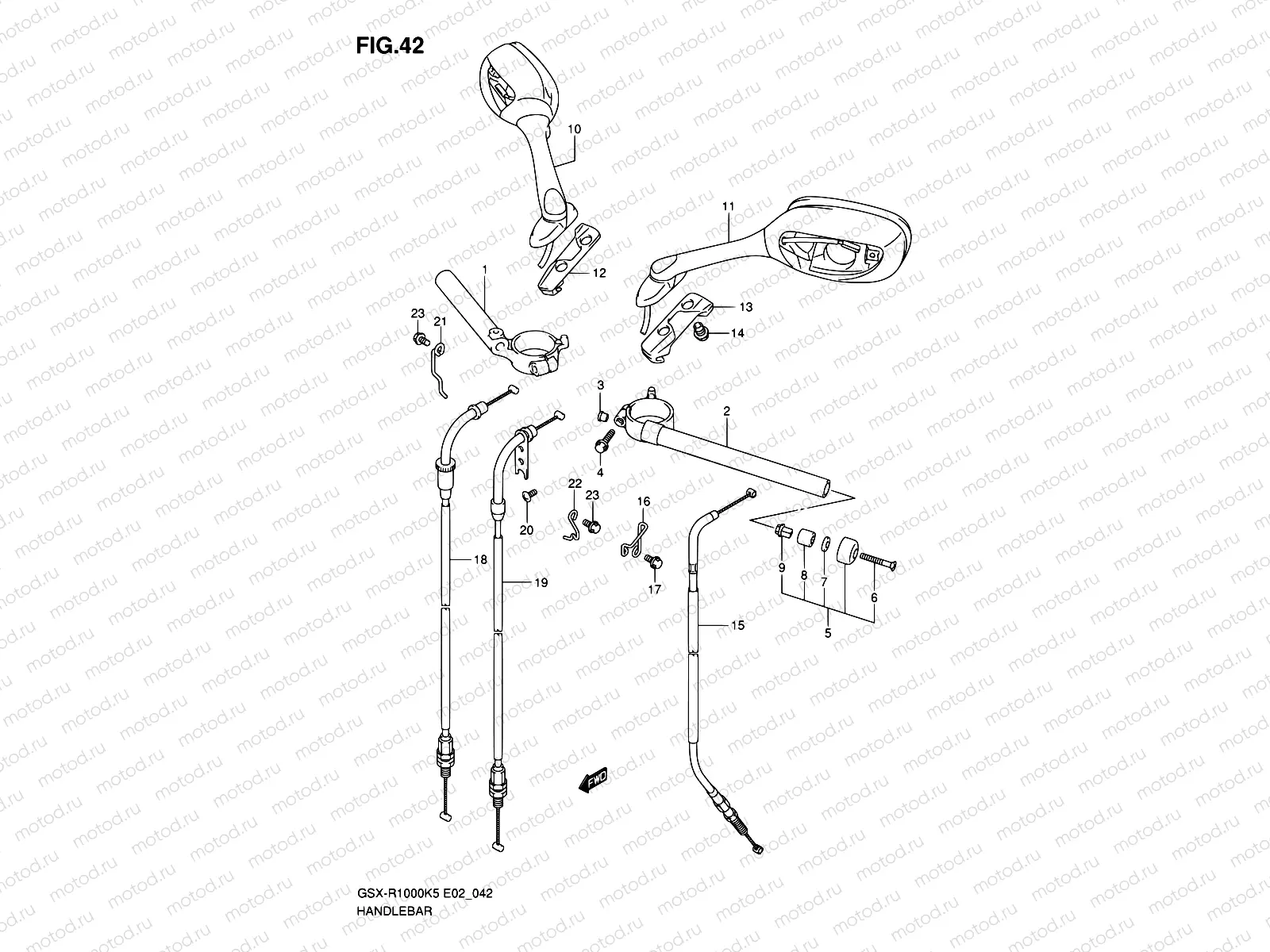 42 - HANDLEBAR