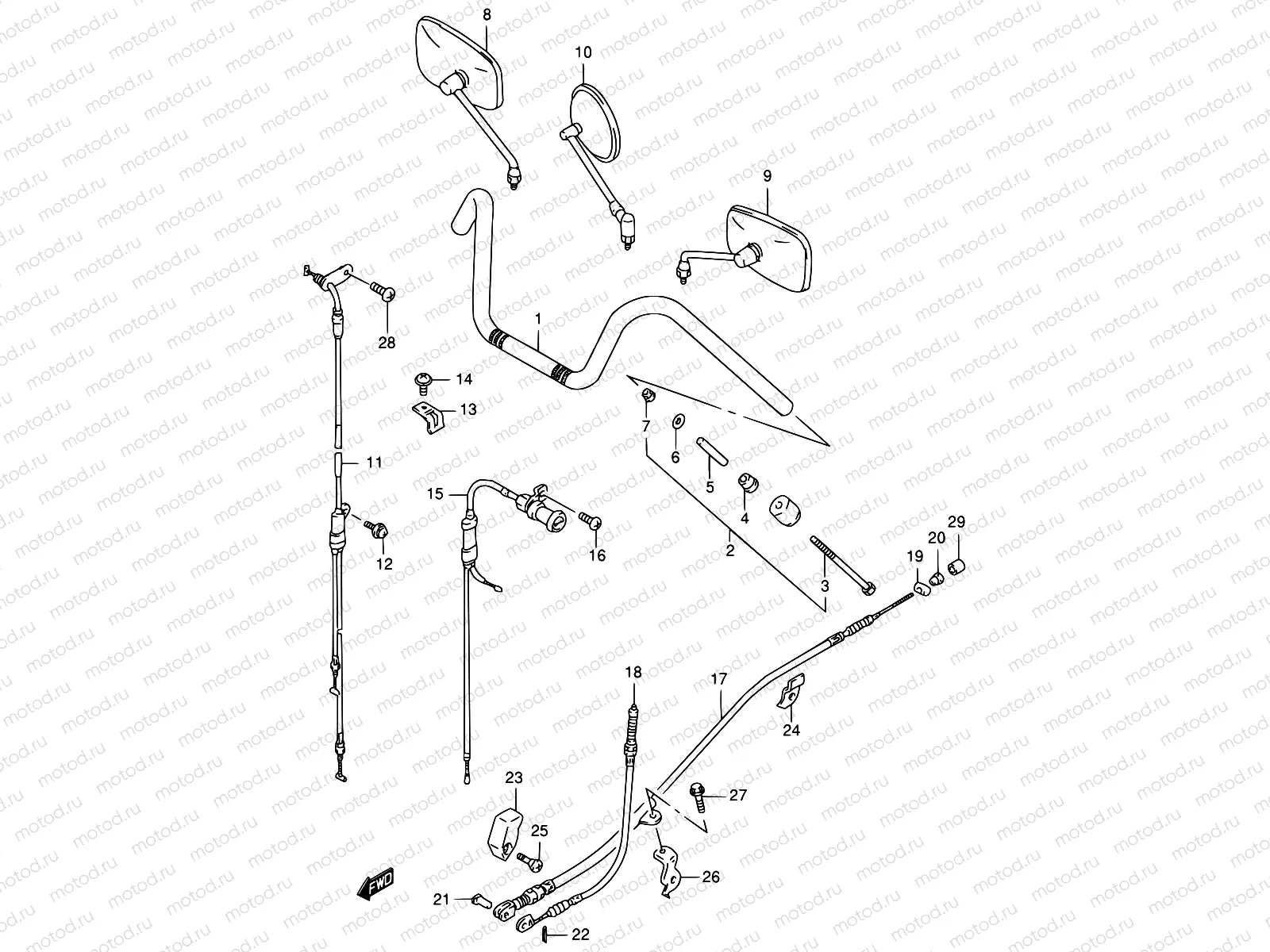 42 - HANDLEBAR