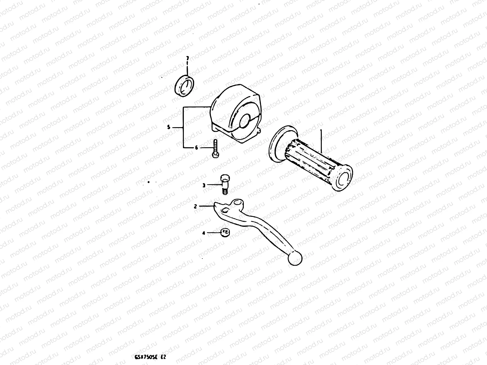 42 - LEFT HANDLE SWITCH