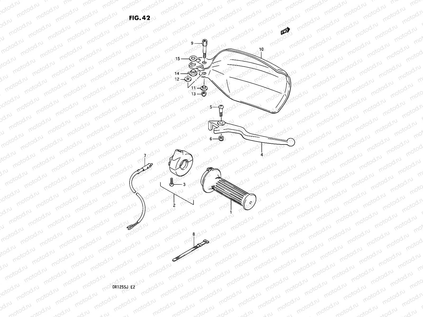 42 - RIGHT HANDLE SWITCH
