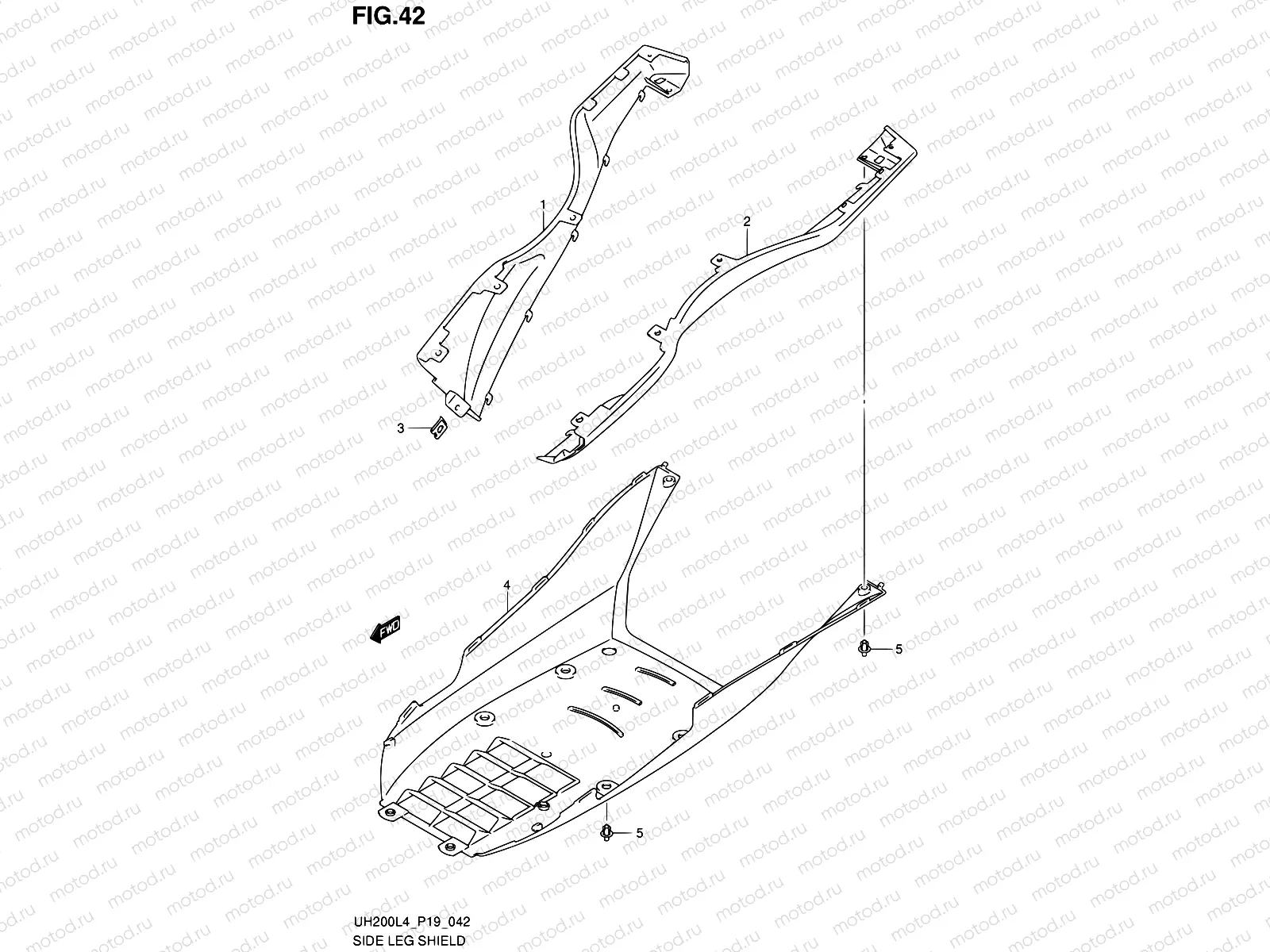 42 - SIDE LEG SHIELD