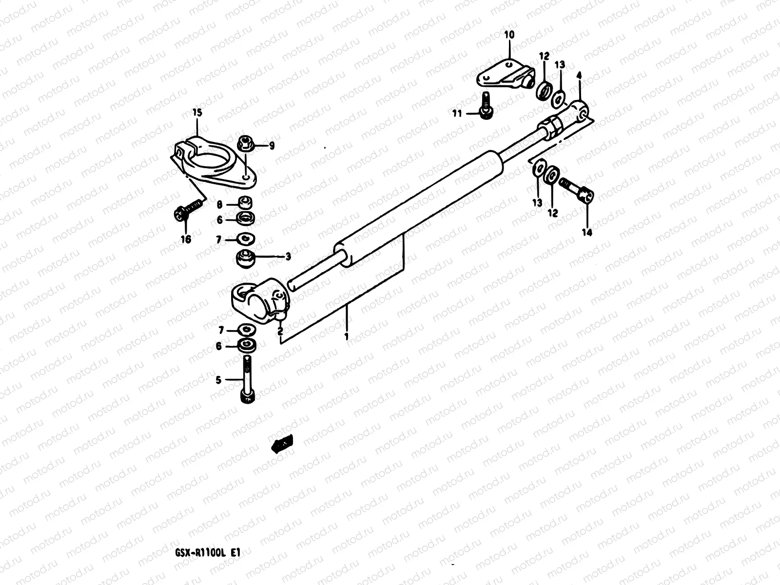 42 - STEERING DAMPER