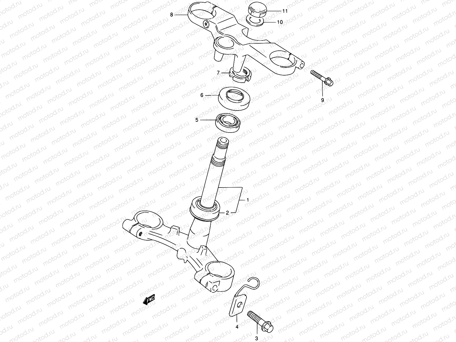 42 - STEERING STEM