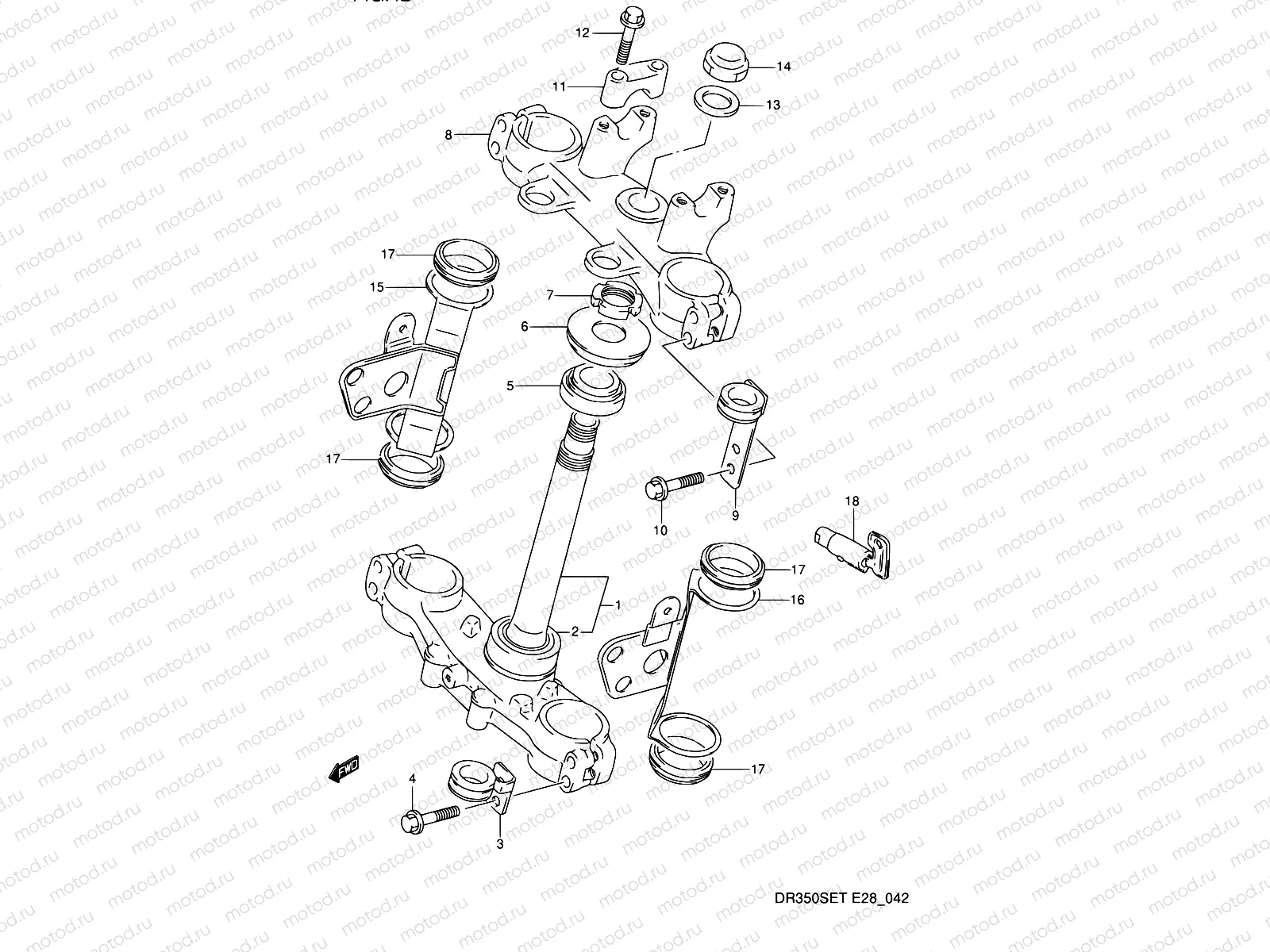 42 - STEERING STEM