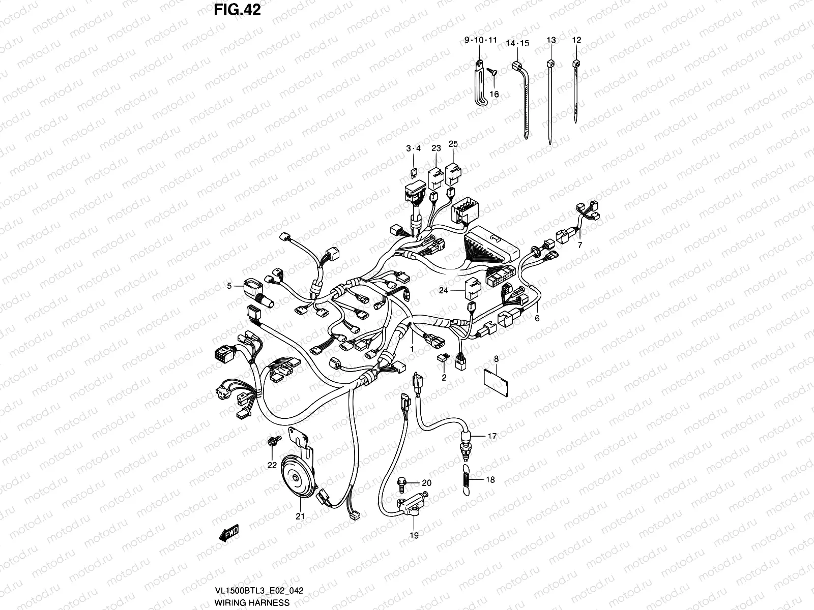 42 - WIRING HARNESS
