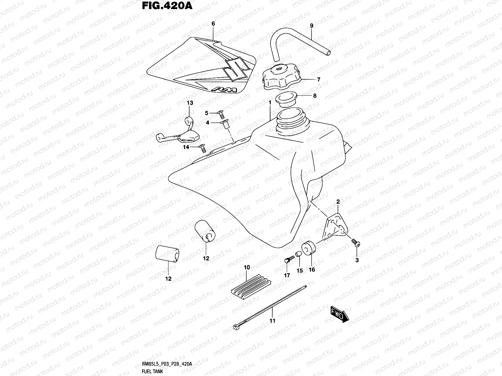420A - FUEL TANK