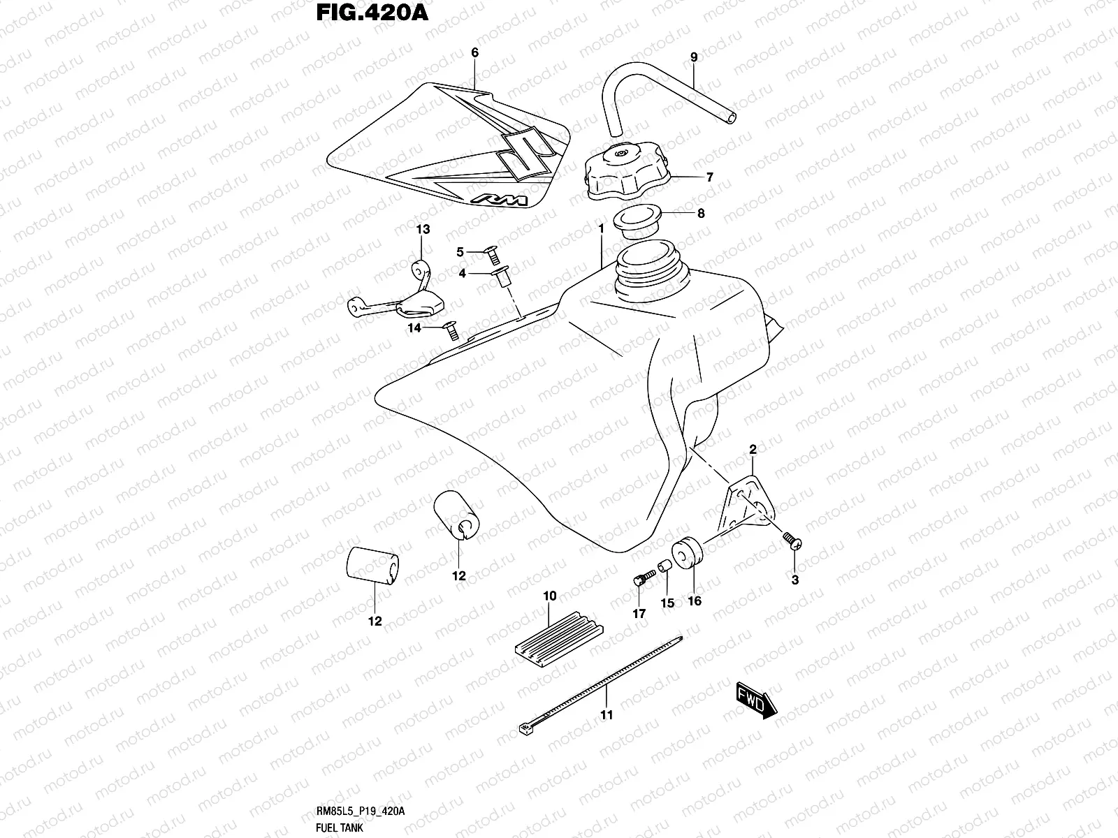 420A - FUEL TANK