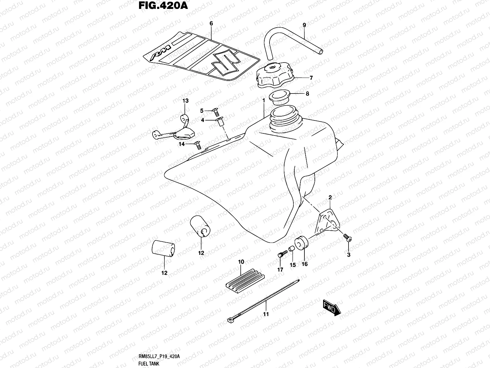 420A - FUEL TANK